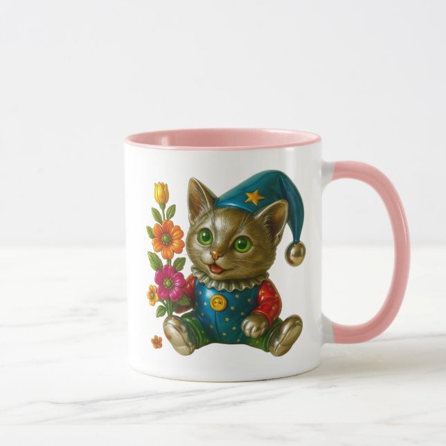 Mug Quel clown ce chat (Droite)
