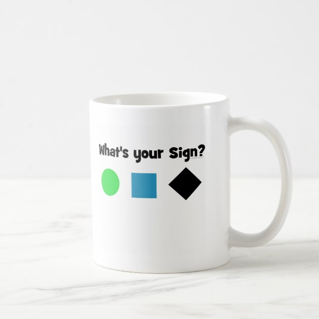 Mug Quel est votre signe ? (Droite)