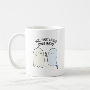 Mug Quel fantôme autour revient autour du jeu de mots 