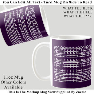 Mug Quel message caché, bon sang Citation amusante 132