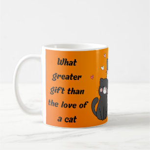 Mug quel plus beau cadeau que l'amour d'un chat