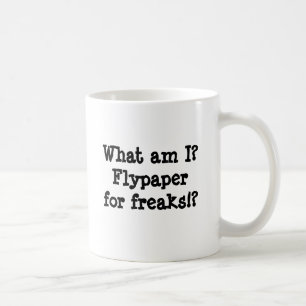 Mug Quel suis-je ? Attrape-mouches pour des phénomèn