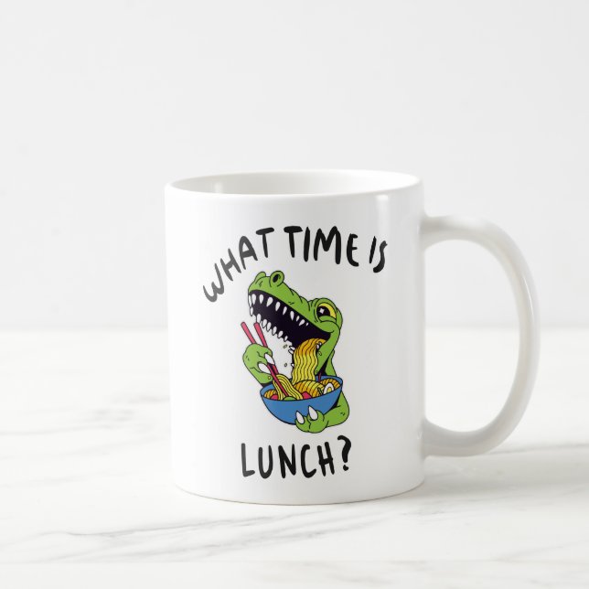 Mug Quelle heure est le déjeuner (Droite)