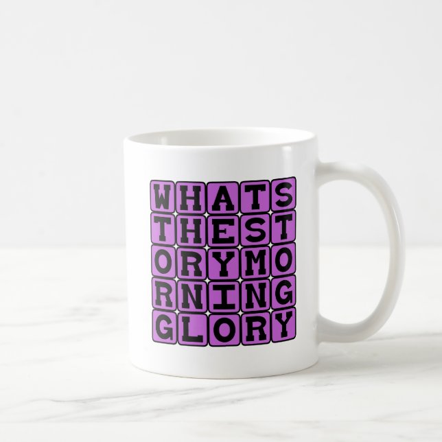 Mug Quelle Histoire, Morning Glory (Droite)