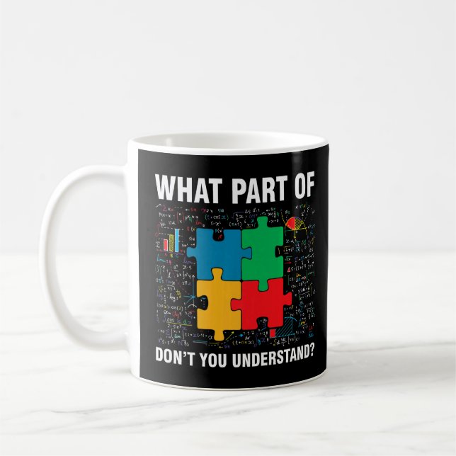 Mug Quelle partie de Don't you Understanding Jigsaw Pu (Gauche)
