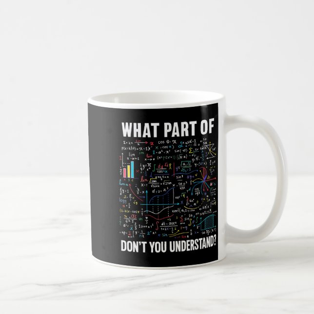 Mug Quelle partie de Ne comprenez-vous pas _ Thé drôle (Droite)
