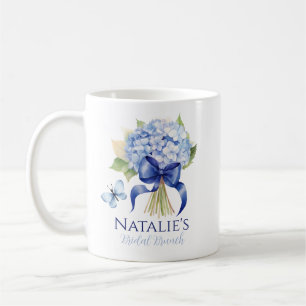 Mug Quelque chose de Blue Hydrangea Fête des mariées p