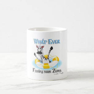 Mug Quelque chose de drôle flotte votre Zebra