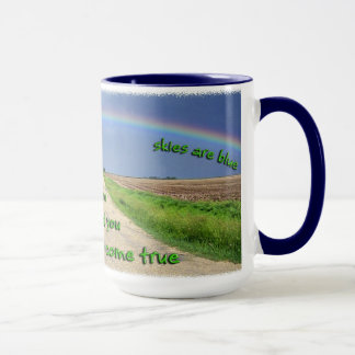 Mug Quelque part au-dessus de la boue arc-en-ciel