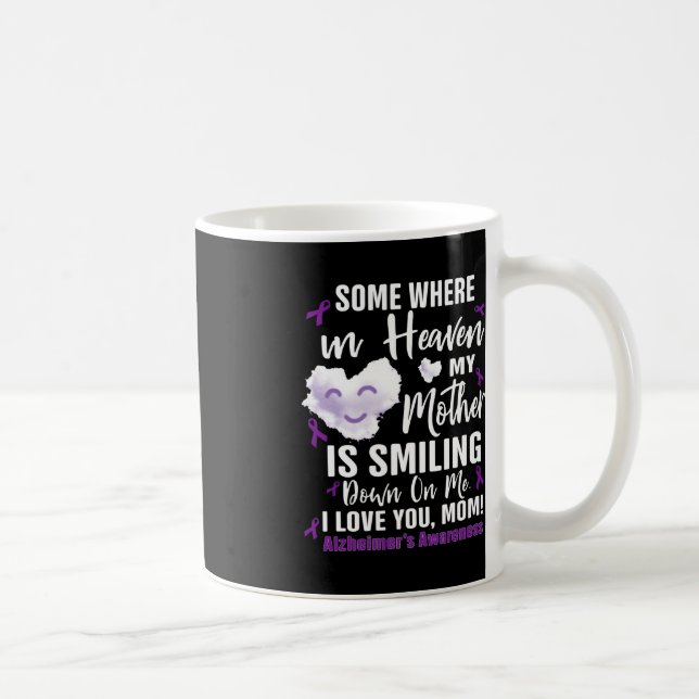 Mug Quelque part dans le ciel ma mère sourit (Droite)