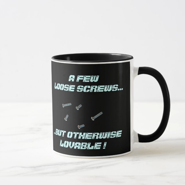 Mug Quelques vis lâches (Droite)