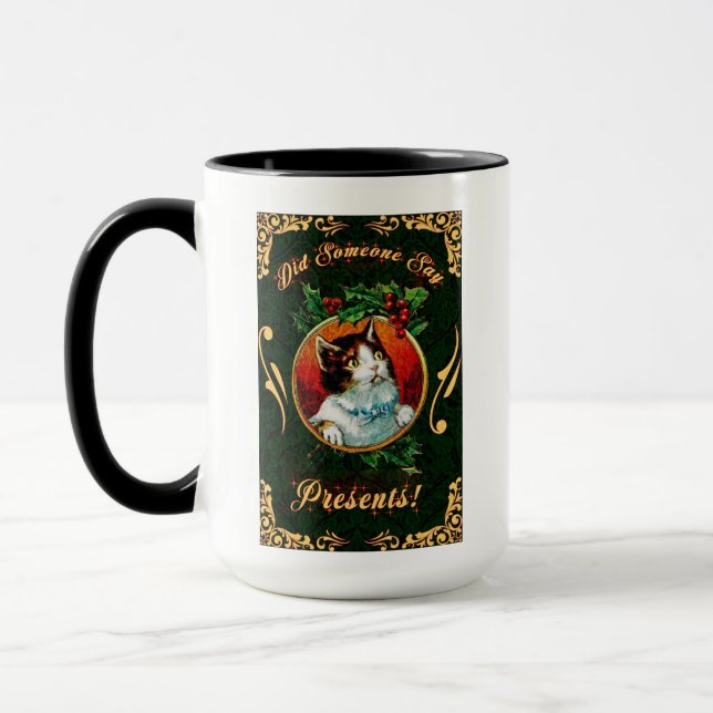 Mug Quelqu'un a dit des cadeaux (Gauche)