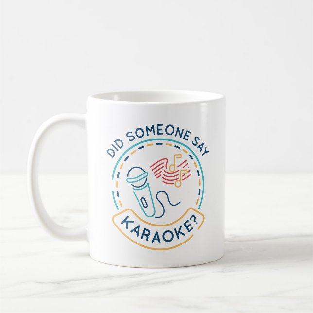 Mug Quelqu'Un A Dit Karaoke (Gauche)