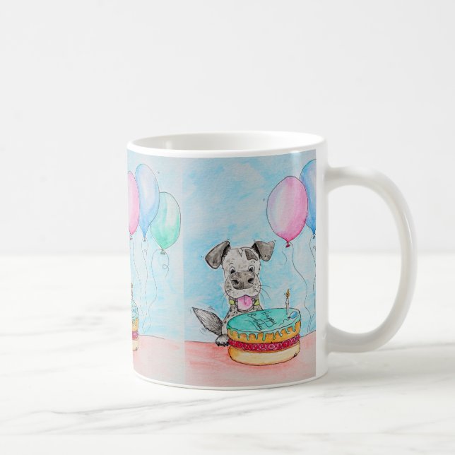 Mug Quelqu'Un A-T-Il Dit Un Gâteau D'Anniversaire ? (Droite)