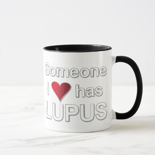 Mug Quelqu'un amour d'I a le lupus (Droite)