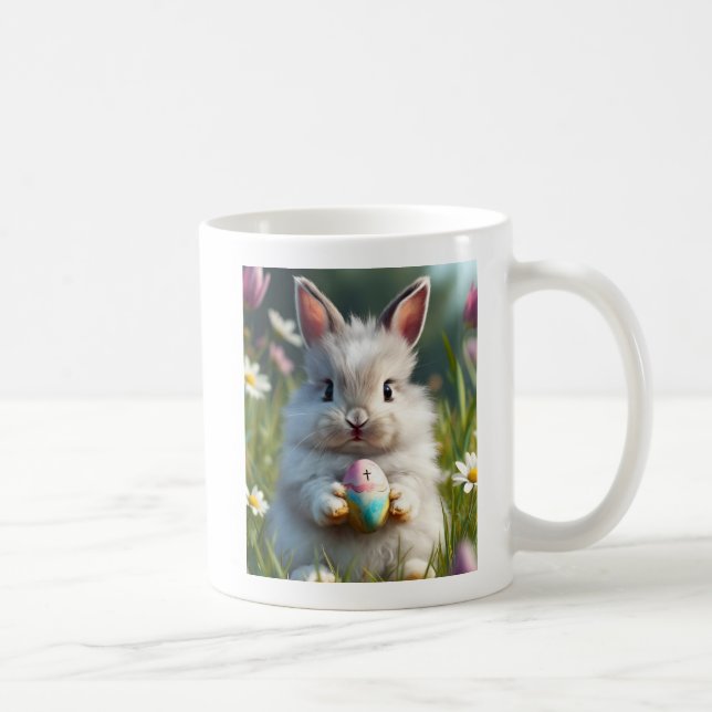 Mug Quelqu'un de lapin t'aime pour Pâques ! (Droite)