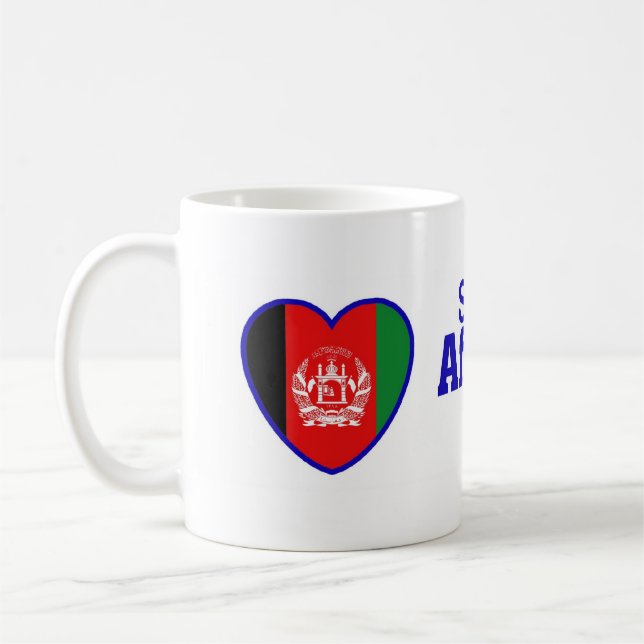 Mug Quelqu'un en Afghanistan m'aime (Gauche)