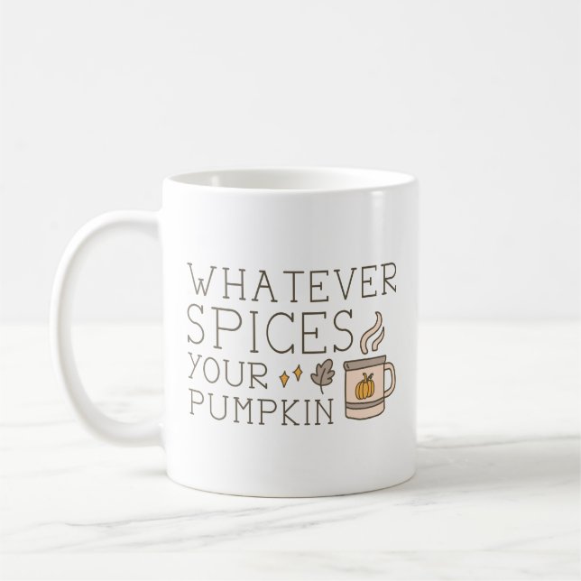 Mug Quels que soient les épices de votre Citrouille (Gauche)