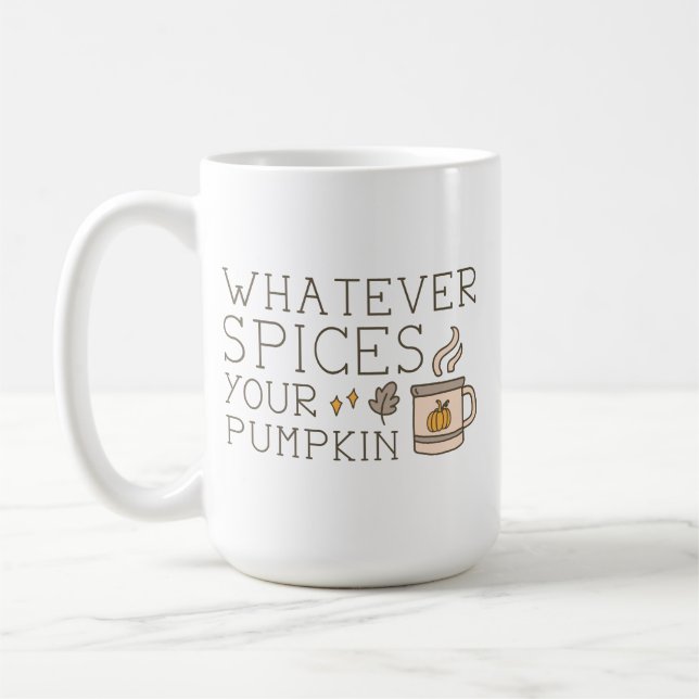 Mug Quels que soient les épices de votre Citrouille (Gauche)