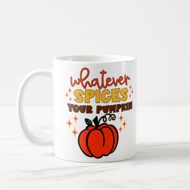 Mug Quels que soient les épices de votre Citrouille -  (Gauche)