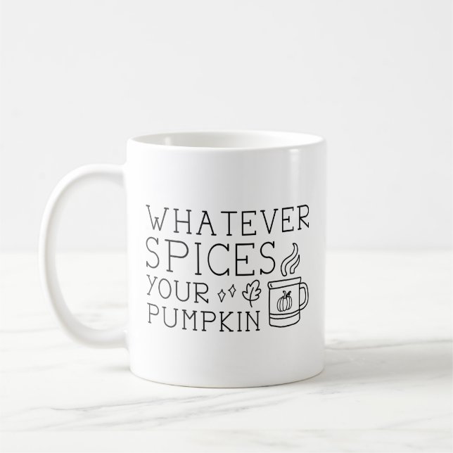 Mug Quels que soient les épices de votre Citrouille (Gauche)