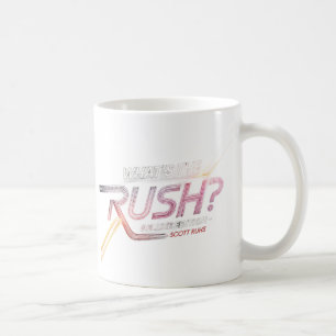 Mug Qu'est-ce que la ruée ? Art de couverture Deluxe E