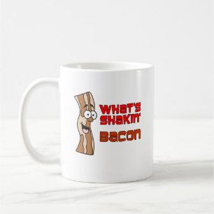 Mug Qu'est-ce que Shakin Bacon Cartoon