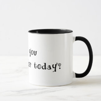 Mug Qu'êtes-vous reconnaissants pour aujourd'hui ?