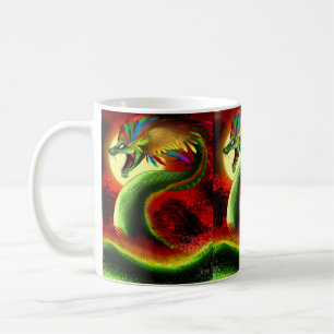 Mug Quetzalcoatl le Dieu aztèque