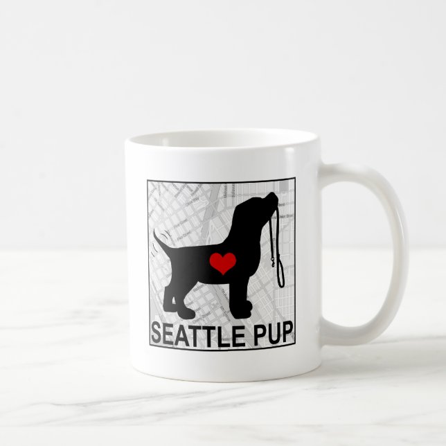 Mug Queue courte d'icône (Droite)