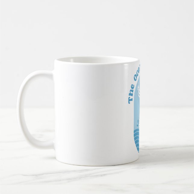 Mug Queue De Sirène L'Océan Appelle Citation (Gauche)