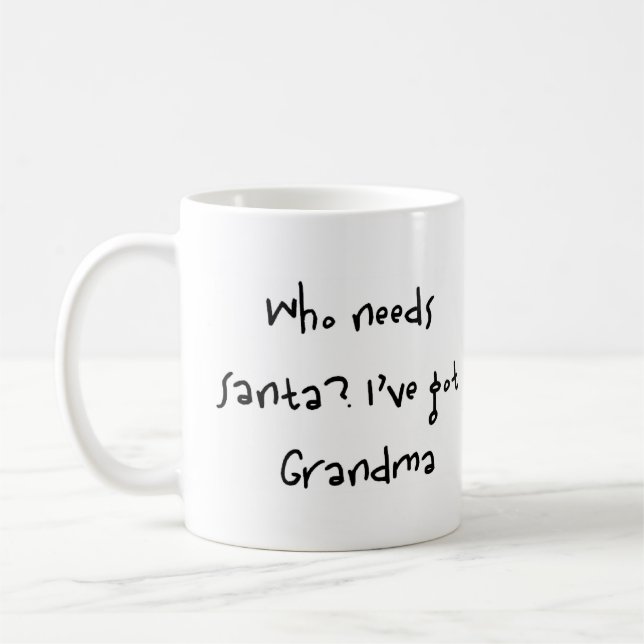Mug qui a besoin de père Noël (Gauche)