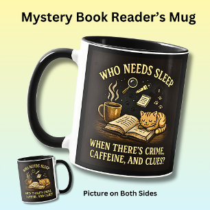 Mug Qui a besoin de sommeil - crime caféine et indices