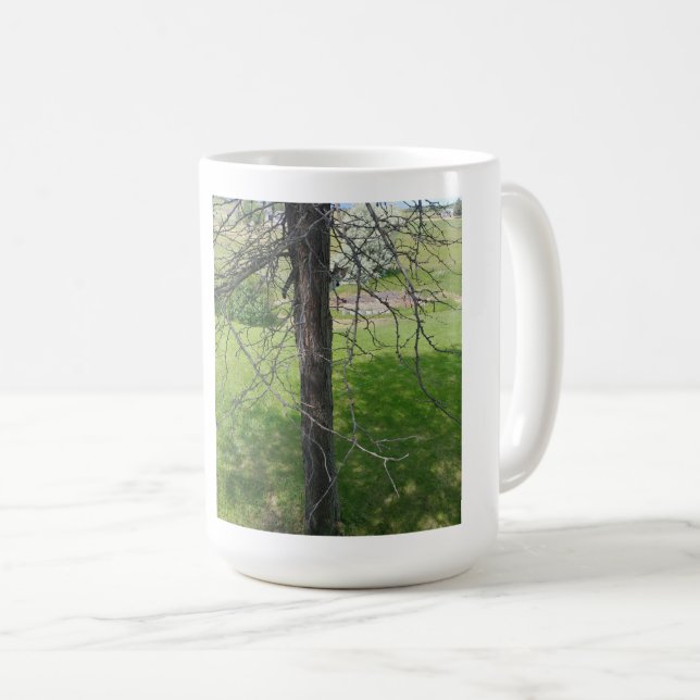 Mug Qui a pris l'échelle 01 (Devant droit)