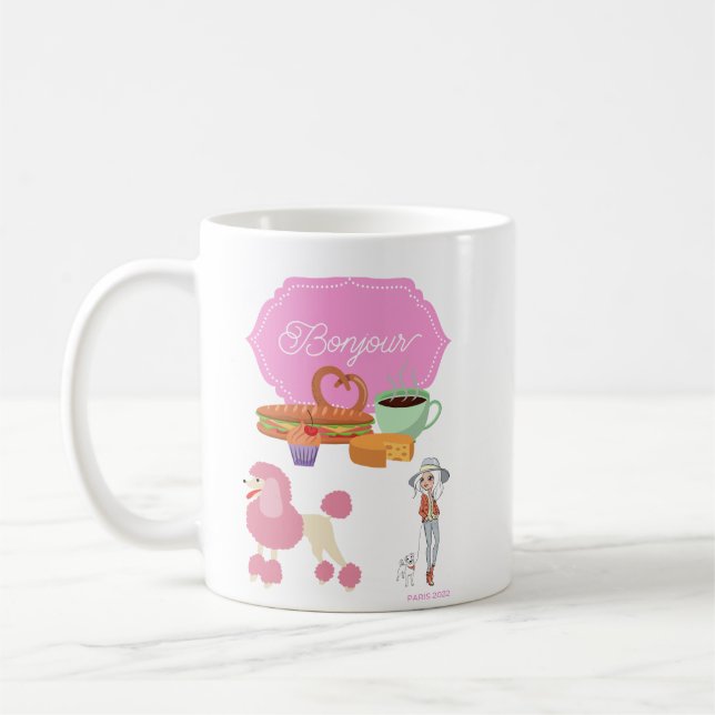 MUG QUI BONJOUR (Gauche)
