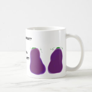Mug qui est arrivé premier ? le poulet ou l'aubergine 