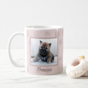 Mug Qui est un bon chien ? Photo Girl Pink Dog