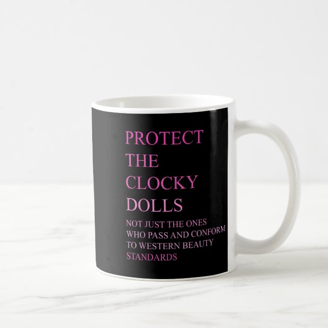 Mug Qui se conforme aux normes de beauté occidentales  (Droite)