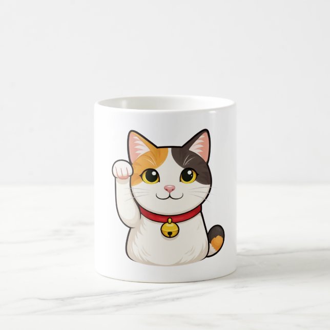 Mug Quiet Icons – Lucky Cat (Centre)