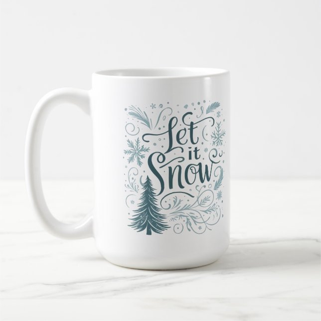 Mug Qu'il neige  (Gauche)