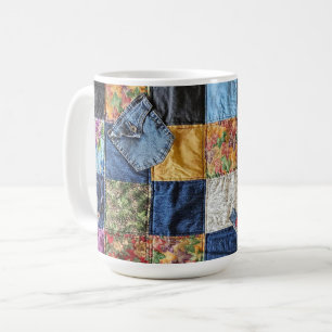 Mug Quilt de poche Denim