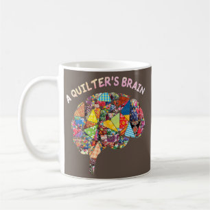 Mug Quilting Quilter Eau Coudre le cerveau d'une court