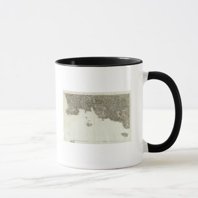 Mug Quimperle, Île de Groix, Quimper (Droite)