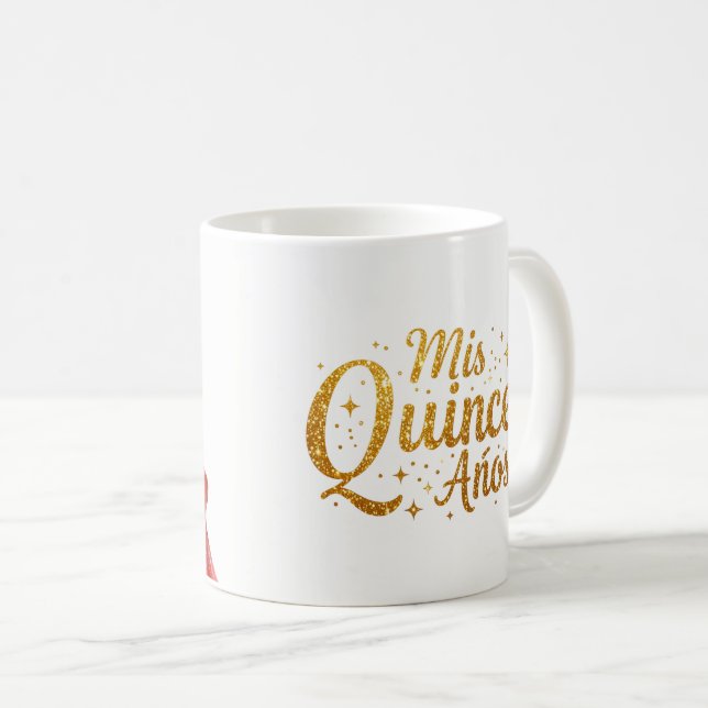 Mug Quinceañera (Devant droit)