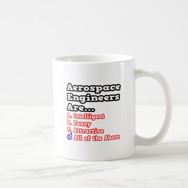 Mug Quiz des ingénieurs aérospatiaux... (Droite)