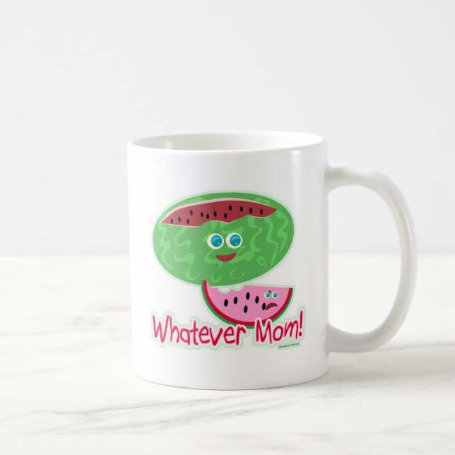 Mug Quoi que maman pastèque ! (Droite)