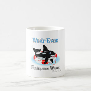 Mug Quoi qu'il flotte votre baleine 2