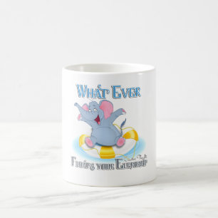 Mug Quoi qu'il flotte votre éléphant
