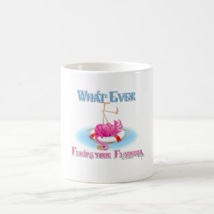 Mug Quoi qu'il flotte votre Flamant rose