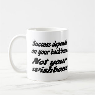 Mug Quote de motivation de la colonne vertébrale de su